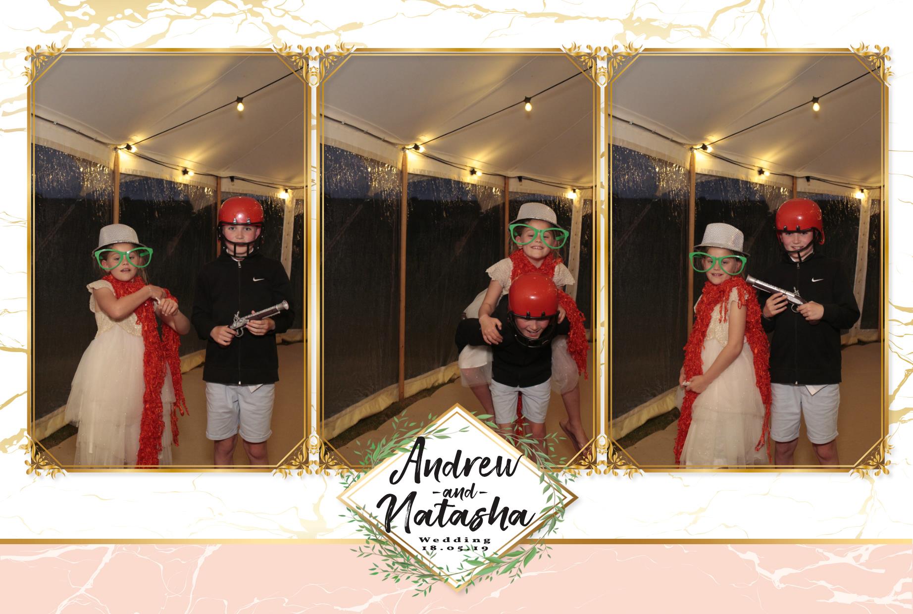 Andrew & Natasha's Wedding  | View more photos from the event at gallery.myphotoboothexperience.co.uk/u/MyPhotoBoothExperienceLtd/Andrew-Natashas-Wedding